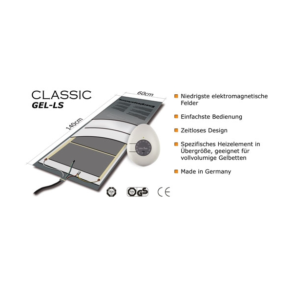Wasserbett Heizung Carbon Heater TBD Classic LS 265W für Gelbetten