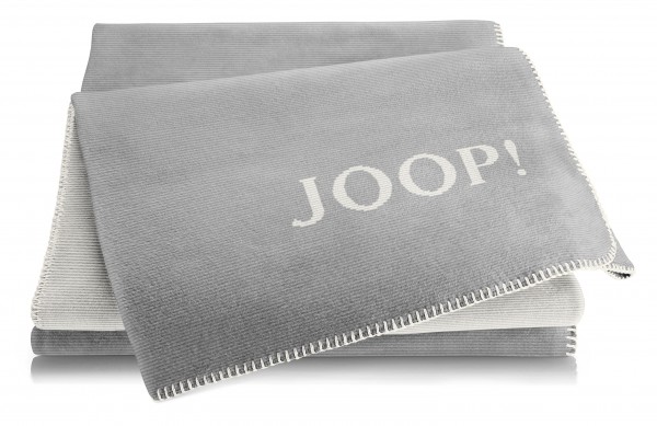 JOOP Wohndecke graphit-ecru