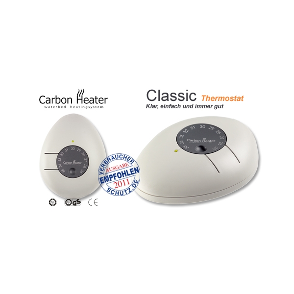 Wasserbett Heizung Regler Carbon Heater TBD Classic 240W -ohne Heizmatte-